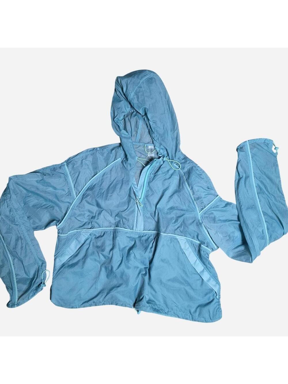 Outdoor Voices Women's Blue and Green Jacket